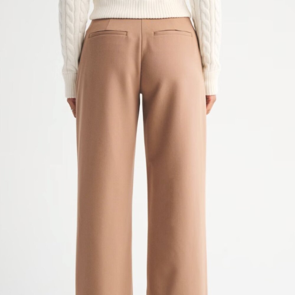 A&F Sloane Tailored Wide Leg Pant - Picture 4 of 6